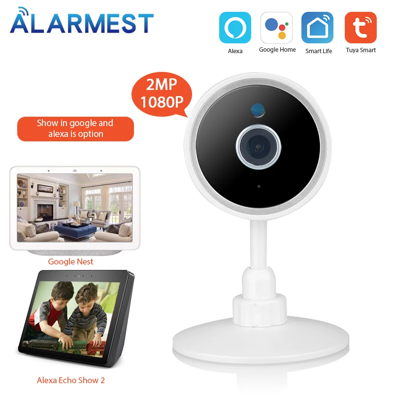 IP камера ALARMEST Tuya Smart life с поддержкой Wi Fi 1080P|Камеры видеонаблюдения| |