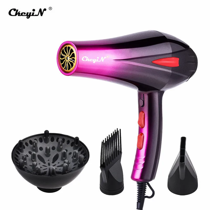 

Professionele 4000W Krachtige FÃ¶hn Snelle Styling FÃ¶hn Warm En Koud Aanpassing Lucht Droger Nozzle Voor Kapper Salon gereedschap