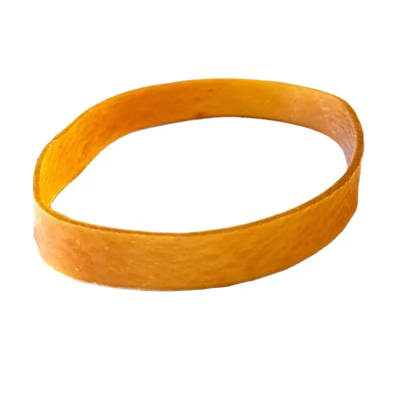 350 lbs 10mm Width Elastic Bands 100X10MM Natural Brown Binding strap Packing tape elastic force Stretch elasticity Rubber Band