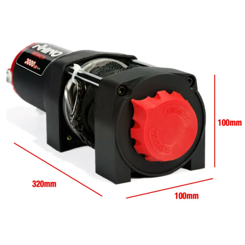 12 В внедорожник ATV электрические лебедки с беспроводным дистанционным