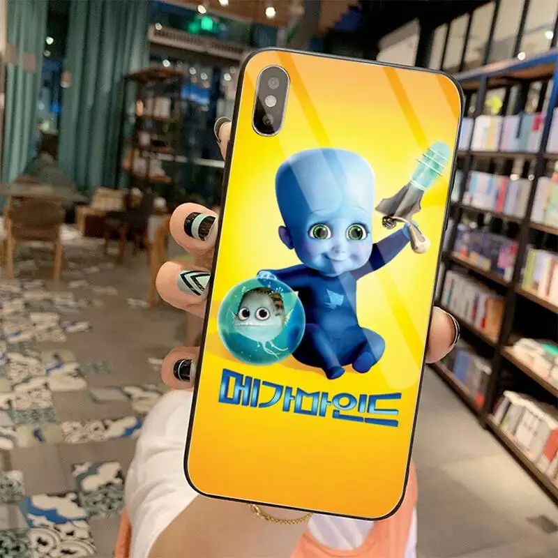 Роскошный чехол для телефона Megamind CUTEWANAN из анимационного фильма закаленное