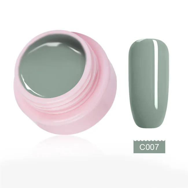 C007 Ur Sugar, 7,5 мл, Одноцветный Гель-лак для маникюра, Полупостоянный, Vernis, верхнее покрытие, УФ светодиодный Гель-лак, впитывающий Гель-лак для ногтей - Цвет: C007