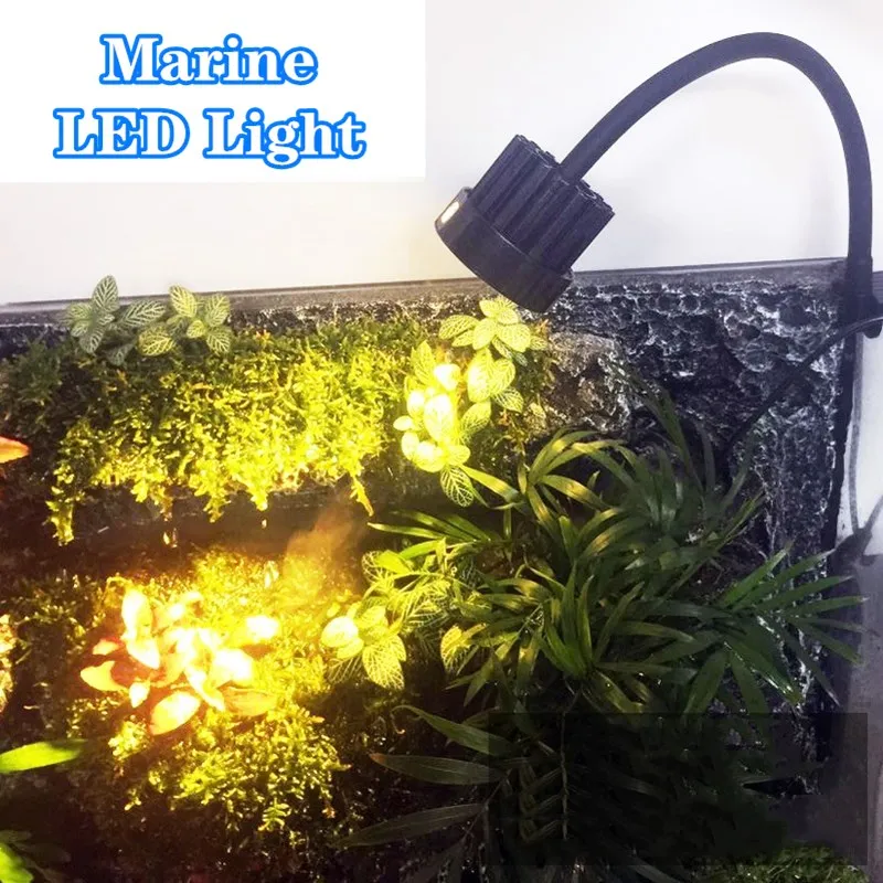 

Светодиодный светильник для аквариума, наноосвесветильник для аквариума, для пресноводных кораллов, аквариумов, водного ландшафта