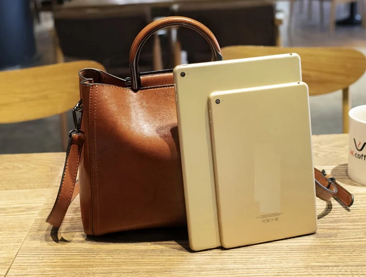 

Vintage Handbags For Women 2021 Female Leather Handbag High Quality Big Bags Top-handle Bags Casual Tote Sac A Main Femme C994