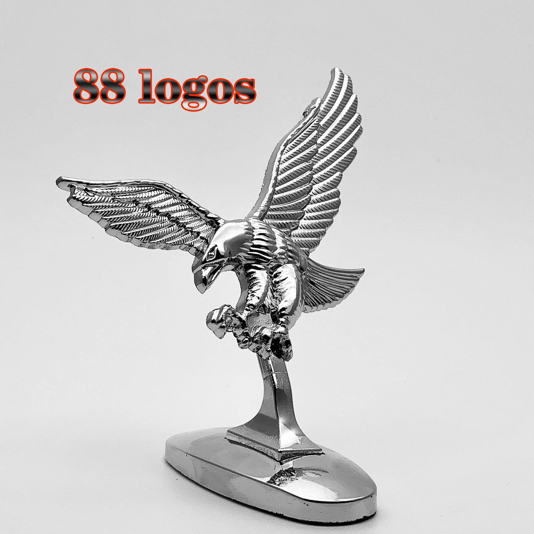 Металлические 3D наклейки с логотипом автомобиля передняя крышка для VW Kia Mitsubishi