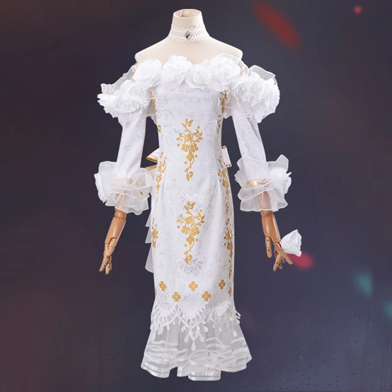 Костюм для косплея персонажа игры вера Наир вечернее свадебное платье Хэллоуина