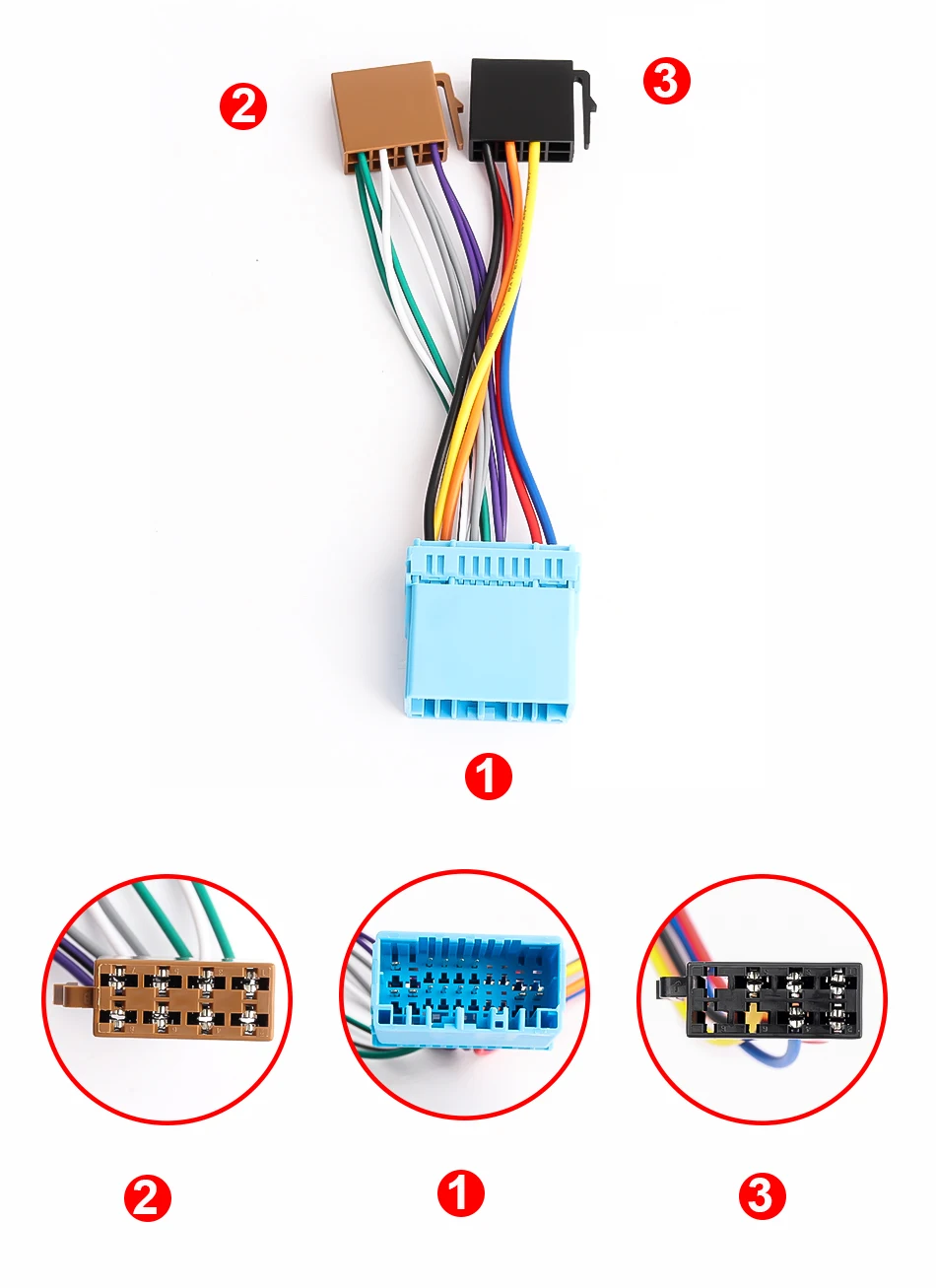 

Car CD Radio ISO Wiring Harness Adapter for Honda Accord Civic CRV Jazz Odyssey Suzuki Swift SX4 Head Units Cable