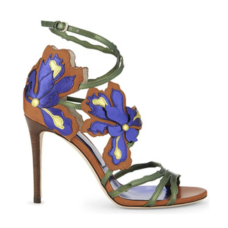 

ENMAYLA Basic Wedding Shoes Sexy Elegant PU High Heels Sandals Women Cover Heel Thin Heels Round Toe Women Shoes Size 34-43