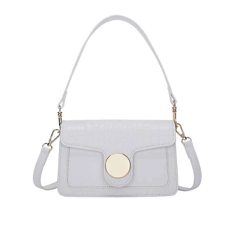 

Stone Pattern Small PU Leather Crossbody Bags For Women 2020 Shoulder Handbags Female Travel Totes Lady Fashion Armpit Bag