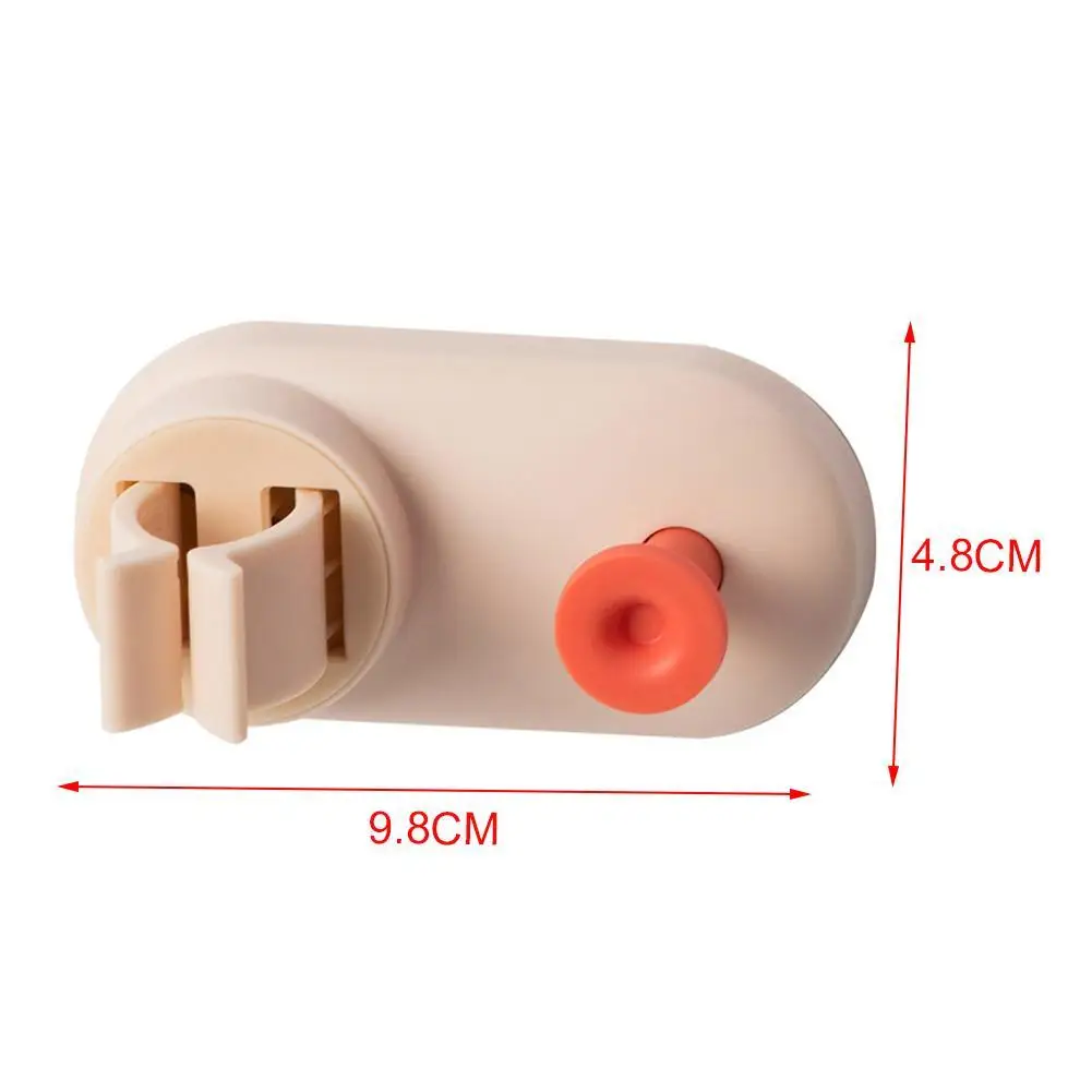 

Household Self-adhesive Wall-mounted Mop And Broom Storage Hanging Clip Bathroom Strong Viscose Free Punch Storage Hanger Holder