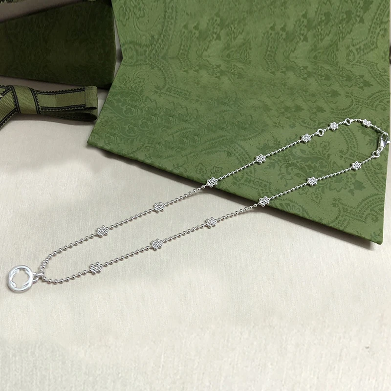 

Ag Necklace Luxury Brand Original High Quality Temperament Trend Hip Hop Retro Party Fashion Necklace Charm Birthday Gift