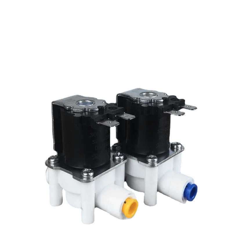 

1PC water purifier accessories valve switch 2 points quick connect water inlet solenoid valve waste water combination