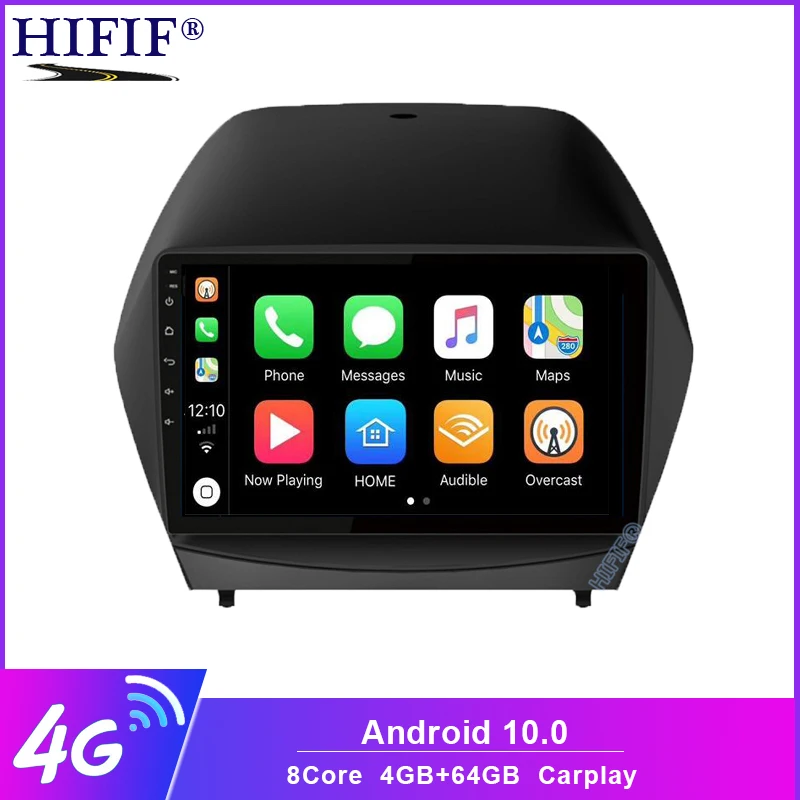 Автомобильный мультимедийный плеер на Android 10 с 9 &quotэкраном GPS Bluetooth Wi Fi OBD2 для Hyundai
