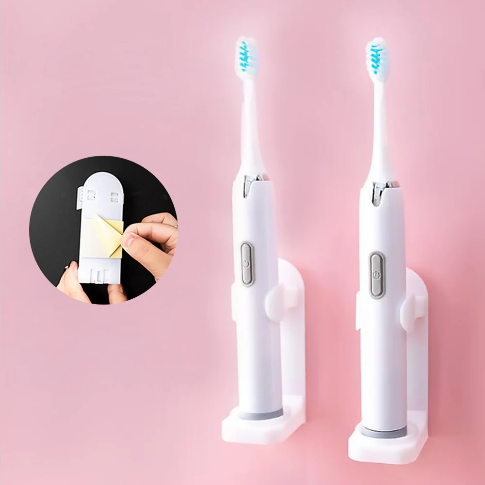 

Настенный пластиковый держатель для зубных щёток и зубных щёток