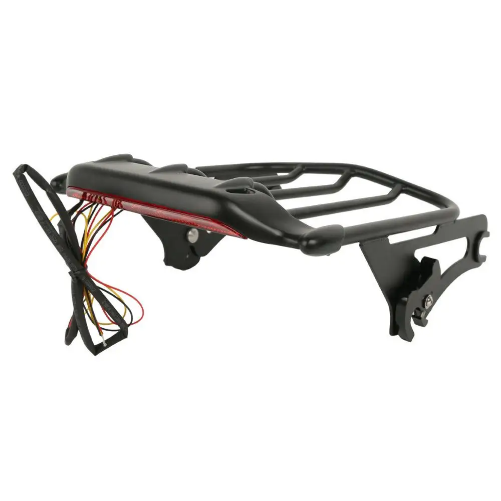 Отсоединяемая стойка для багажа с воздушным крыльем мотоцикла светильник