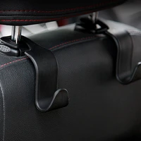 4pcs universal car seat hook rear interior portable hanging bag holder storage bag wallet cloth storage ornaments loadable 20kg