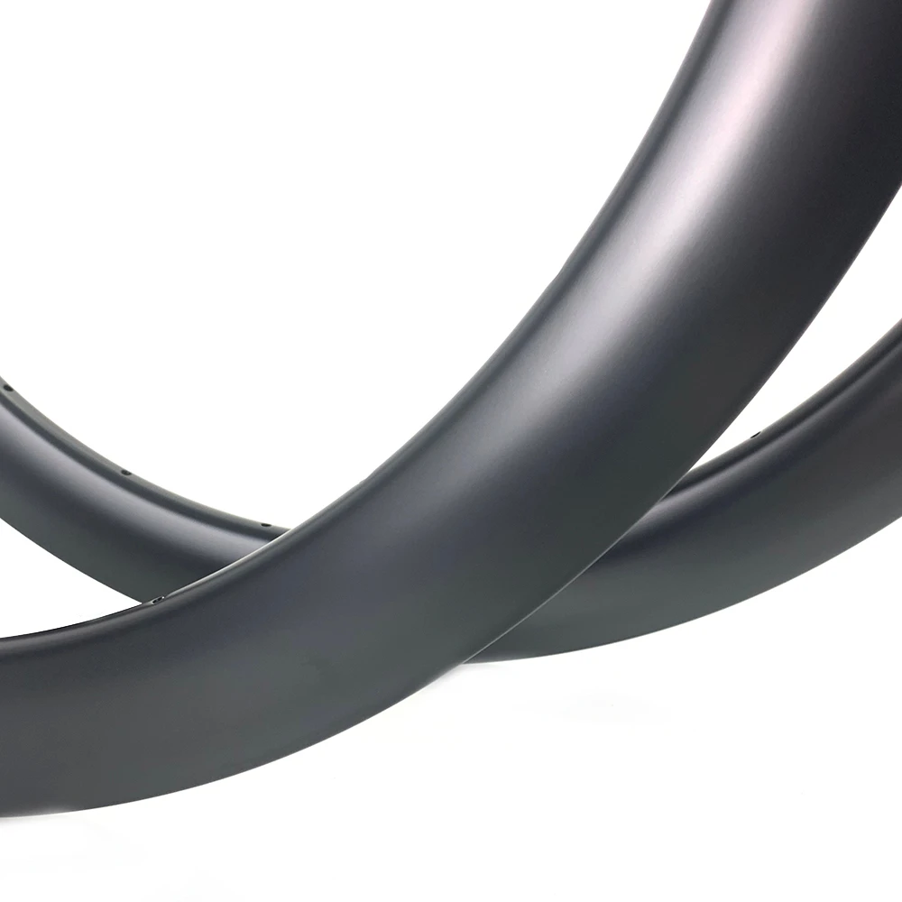 

Go-proe 700C Gravel Disc Brake Carbon Fiber Rims 480g Depth 45mm Width 29mm tubeless hookless Rim For Cyclocross Bicycle Wheels