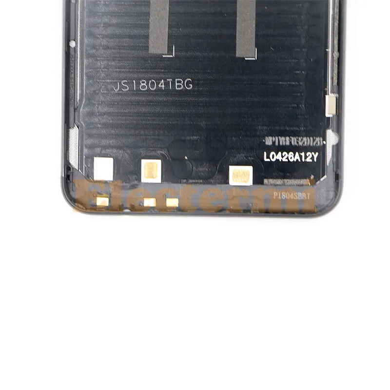 

10pcs For Huawei Y9 2018 FLA LX3 L23 LX1 L21 LX2 L22 AL00 LA10 Back Battery Cover Door Housing Case With Camera Glass Lens