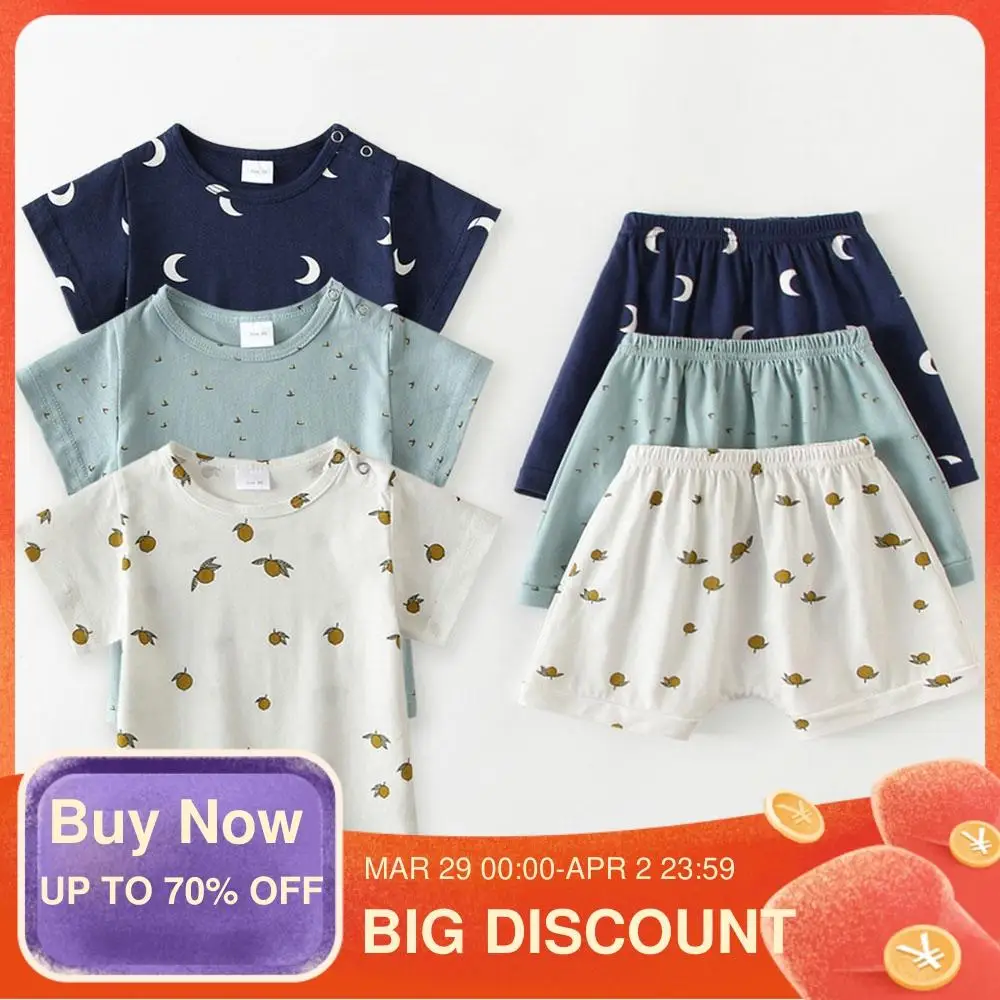

Baby Boy Clothing Sets Bebe Fashion T-shirt+PP Shorts Set Summer Kids Outfits Toddler Baby Boys Girls Cotton Tracksuit Clothes