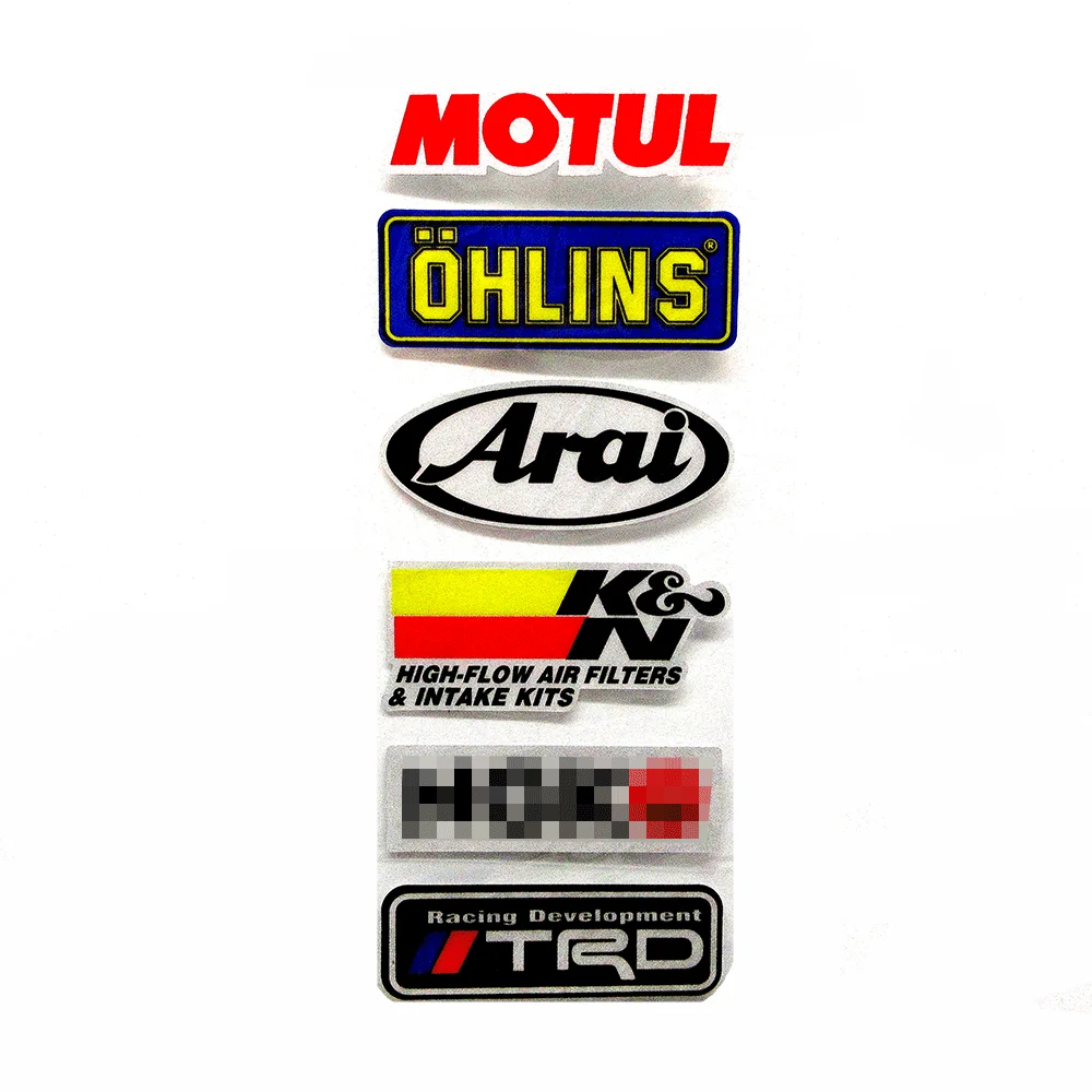 

1 Set Motorcycle Side Strip Bike Helmet Sticker Car For Yamaha Tmax Kawasaki Styling Vinyl Decal Reflective Wheel Fender Decal