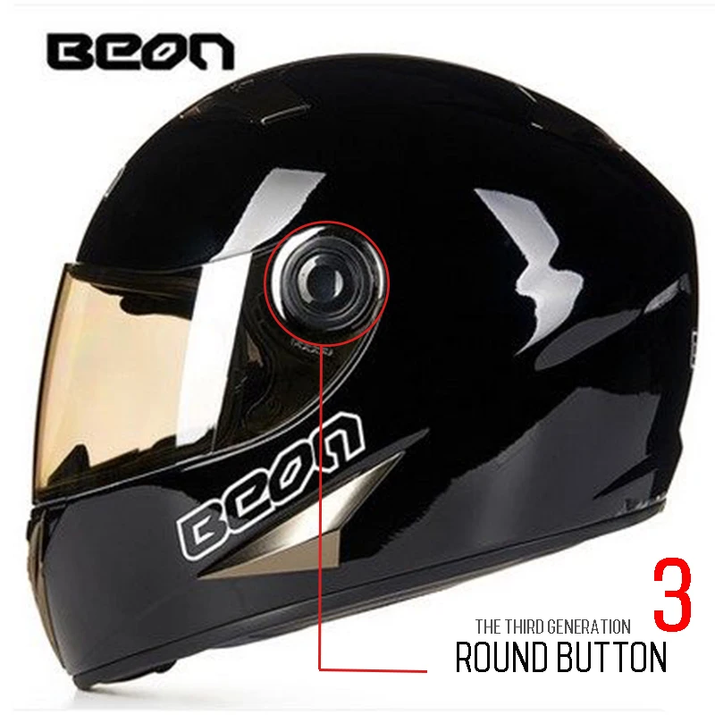 BEON 500 Four Seans анфас классический мотоциклетный картинг шлем горный велосипед ATV Мотоцикл головной убор шлем Каско capacete козырек