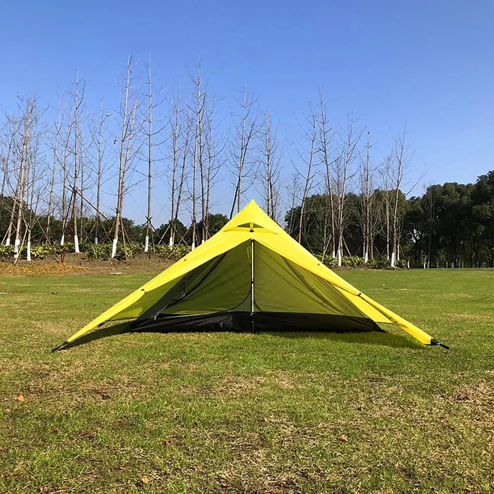 Горячая Новинка 1 2 человек двухслойная палатка водостойкая альпинистская для