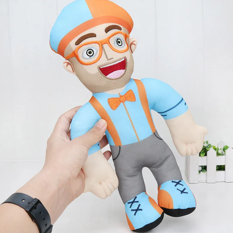 32 см Blippi плюшевая мягкая набивная кукла игрушка косплей реквизит Дети любовь подарок на день рождения Милая кавайная Подушка для детей
