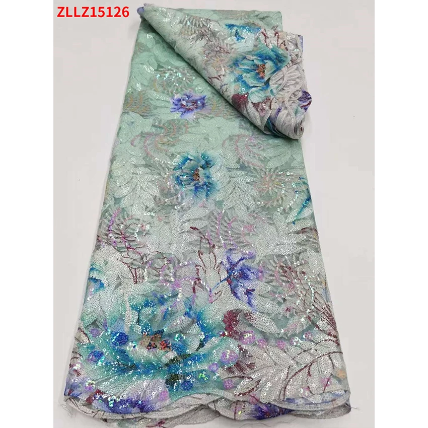 Специальное предложение африканская французская кружевная блестящая цветная