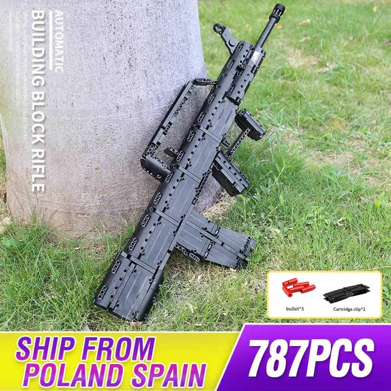 Пресс форма для Король Творческий монтажный блок пистолет в QBZ 95 автомата оружие