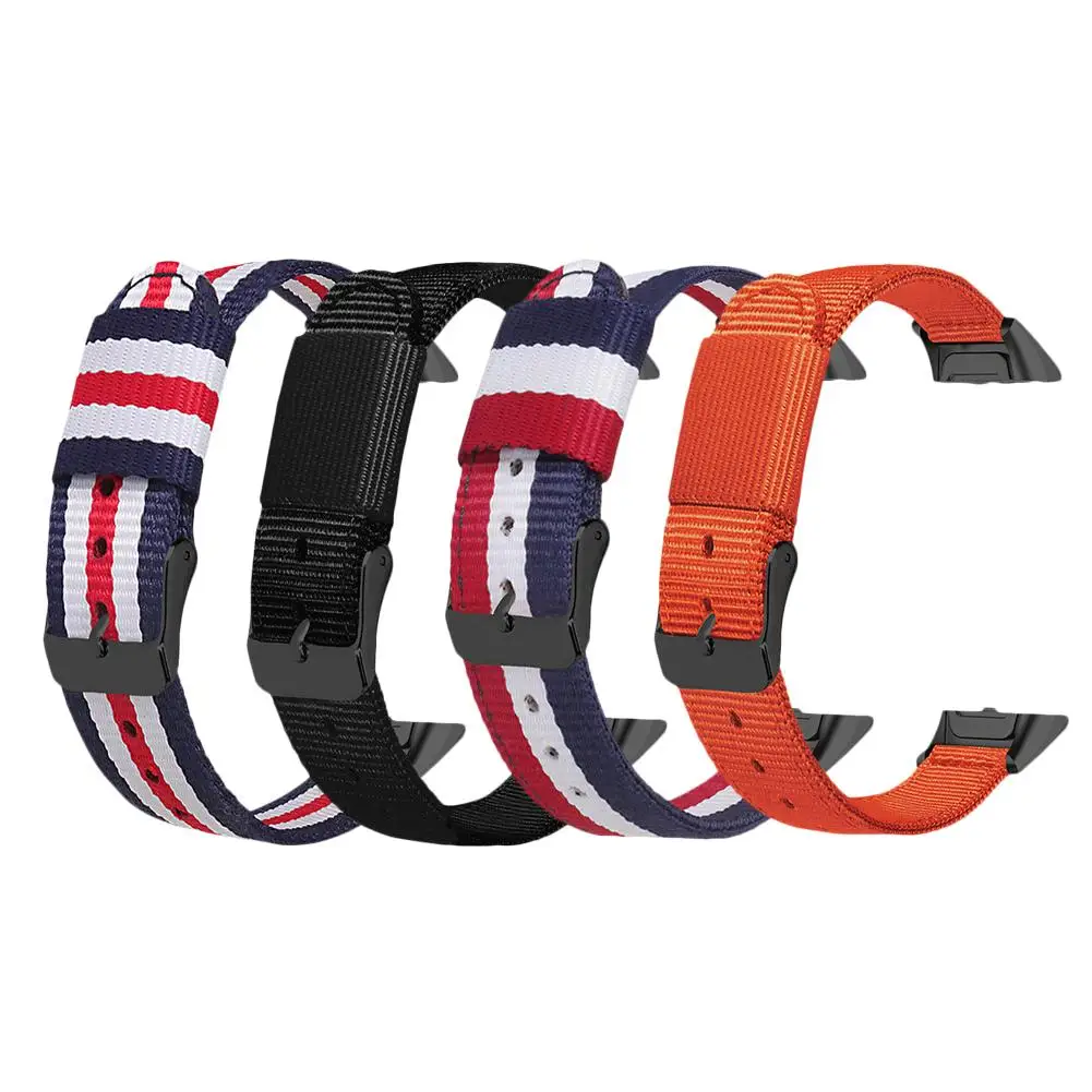 12 мм нейлоновый сменный Браслет для samsung Galaxy Fit SM-R370 спортивный наручный ремешок для часов Ремешок Смарт Браслет аксессуары