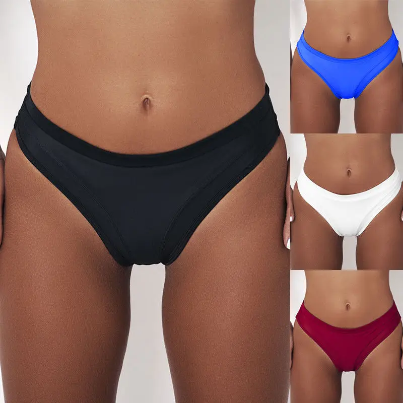 

Sexy Womens Lady Bikini Cheeky Ruched Low Waist Short Bottom Swimwear Swimsuit Briefs Bandage Beachwear
