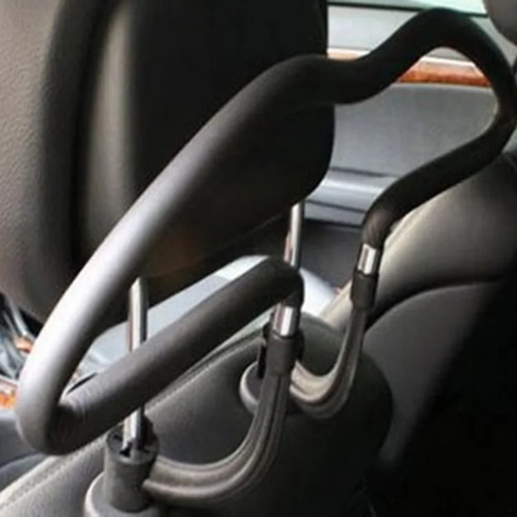 

Soft PVC Car Coat Hangers Back Seat Headrest Coat Clothes Stand Jackets Suits Holder Rack Automobile Accessories Universal