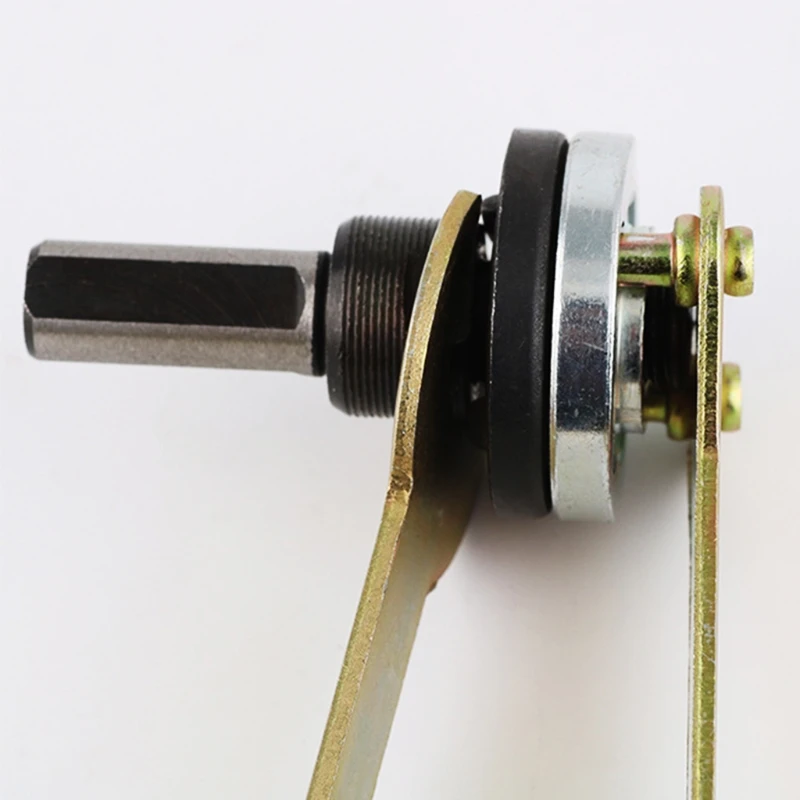 

K1KA Arbor Mandrel Adapter M6/10mm Motor Shaft Coupler Sleeve for Angle Grinder Drill Convert into Cutting Machine Accessory