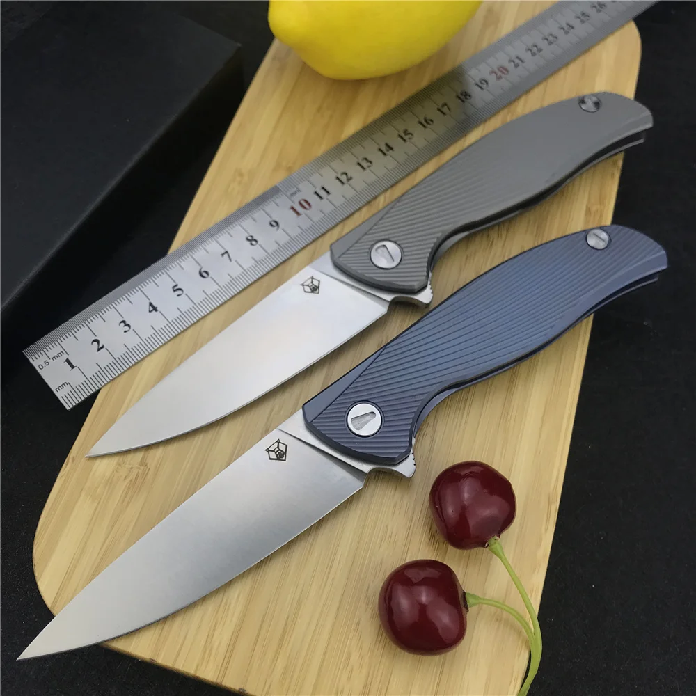 Новинка 2021 г. карманный складной нож Shirogorov с шарикоподшипником лезвие D2 рукоятка