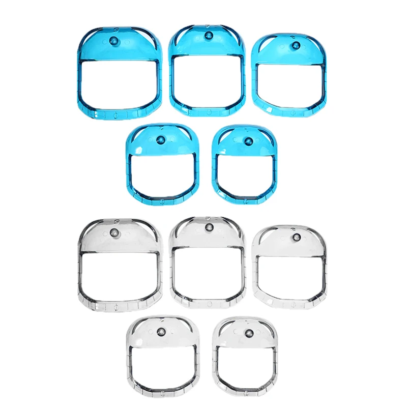 5 шт./компл. шаблон гребень для бороды форма формы модель щетка волос симметричная