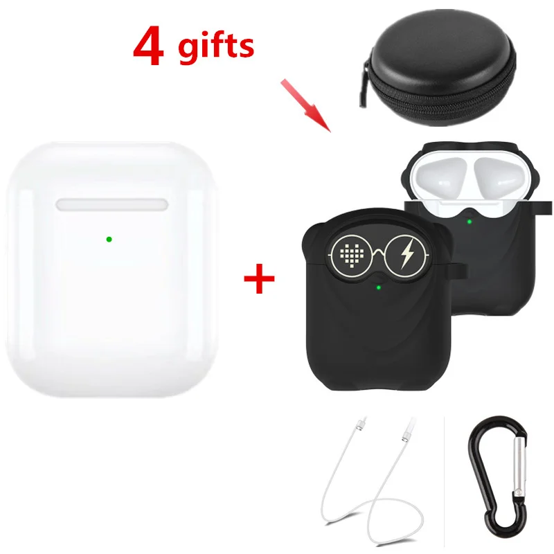 1 white add gifts I200 tws Aire2 Bluetooth наушники PK W1 H1 датчик Tap управление беспроводной зарядки наушники PK i10 i10tws i12 i30 i60 i80 i100 TWS - Цвет: 1 white add gifts