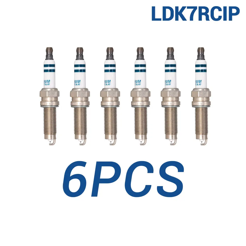 

2-8PCS Иридиевые платиновые свечи зажигания TORCH LDK7RCIP(A5) Замена для свечей ILZKR7A(1961) VW 101905622 YR6TII330T 0242140528