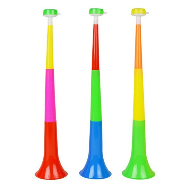 Случайный цвет футбольный болельщик веер колонки для Кубка мира труба World Cup Horn 45