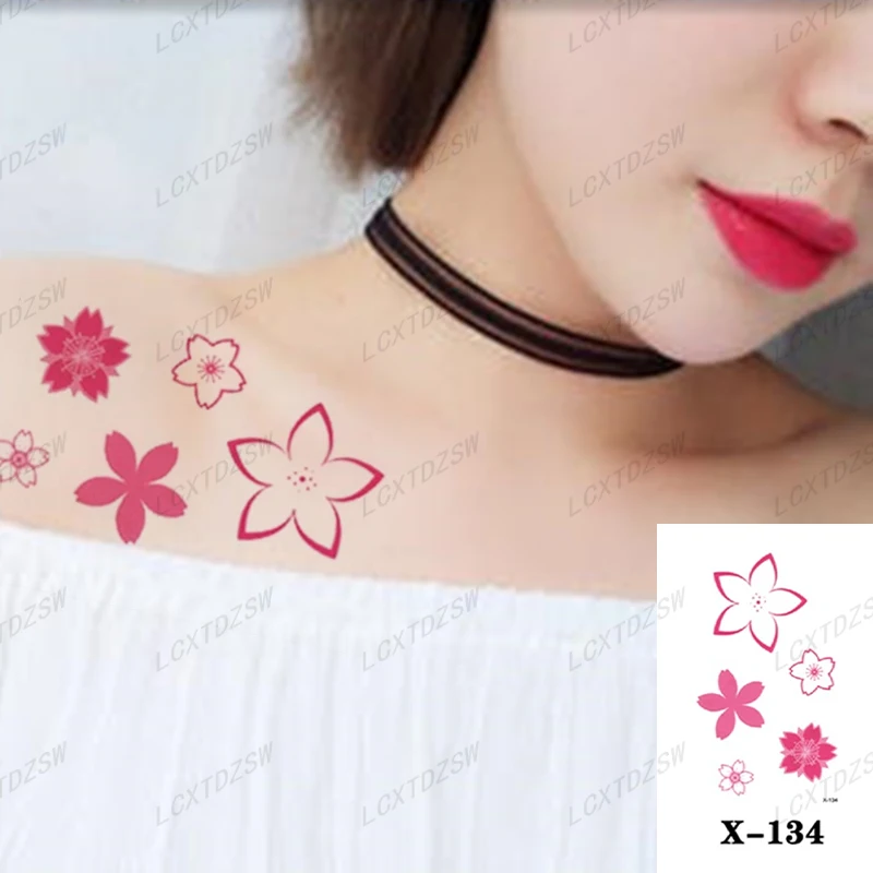 Temporary Tattoo Stickers For Men And Women, Butterfly, Lotus, Animal False Tattoo, Waterproof And Durable, Body Art, Arms, Legs