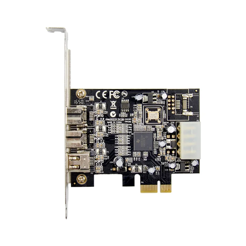 zeadow pci e комбо 3 порта firewire 800 1394 конвертер