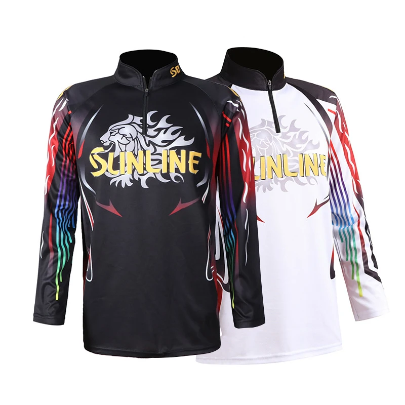 Мужская одежда для рыбалки летняя с длинными рукавами дышащая высыхания защитой