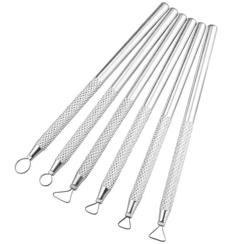 

6PCS Creative Clay Tool Pottery Tool Repair Kit Aluminum Rod Model Making Tool