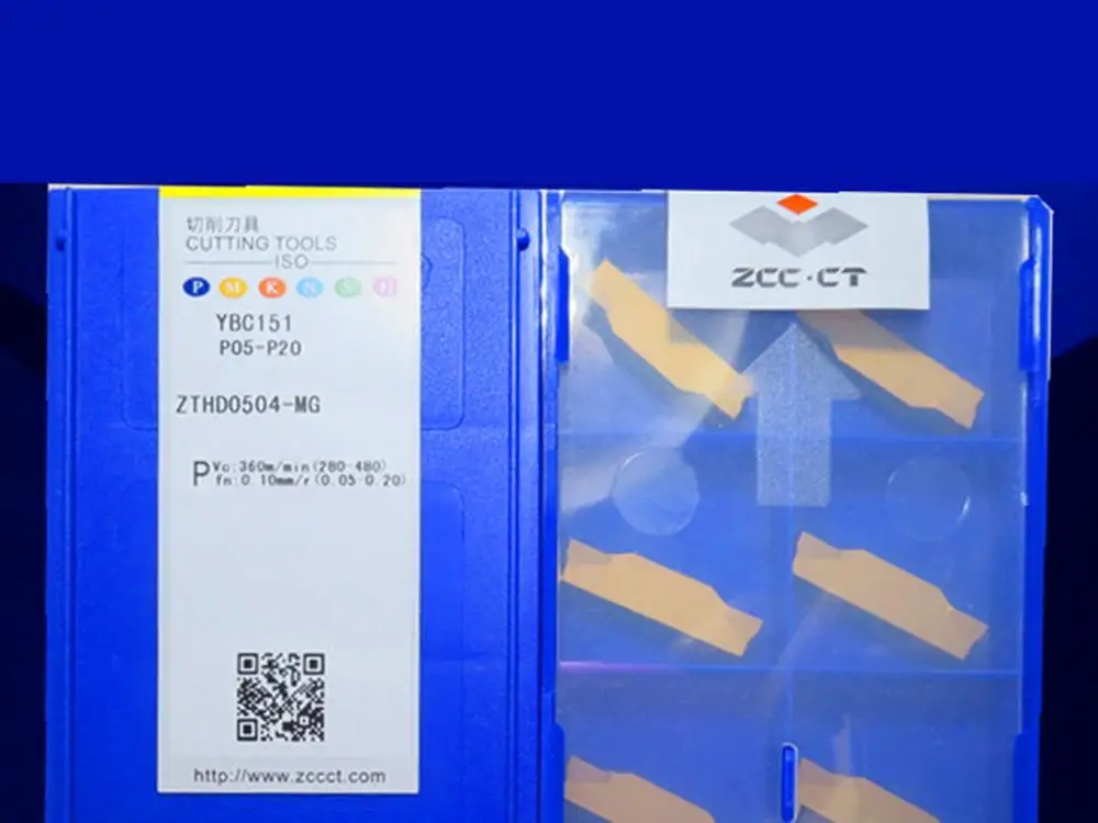 

ZTHD0504-MG YBC151 caribde inserts 10PCS