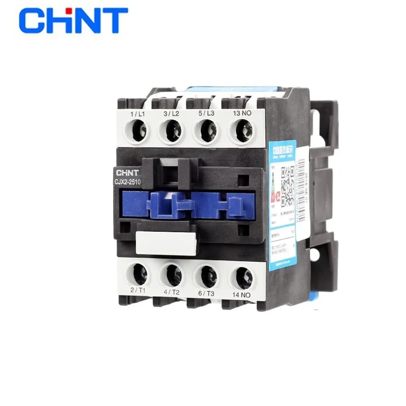 Оригинальные CHINT CJX2 2510 1NO контактор переменного тока 25a напряжение катушки 380 В 220