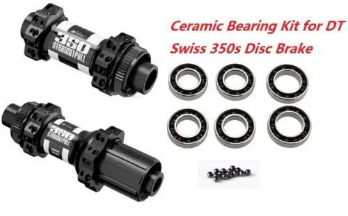 

J&L Ceramic Bearings for DTSwiss 350 Disc Brake Thru Axle/QR Hubs-StraightPull