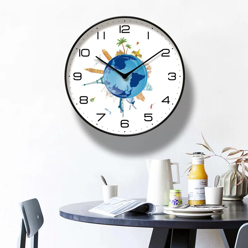 

Simple Nordic clock wall watch modern creative quartz clock wall clock