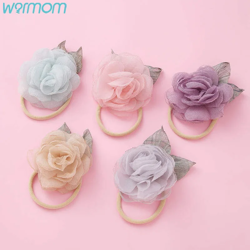 Warmom модный детский комплект одежды из 2 предметов для маленьких девочек повязка