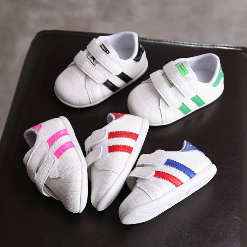 

Newborn Baby Boys Classic Handsome First Walkers Shoes Babe Infant Toddler Soft Soled Boots Baby Girls White First Walker