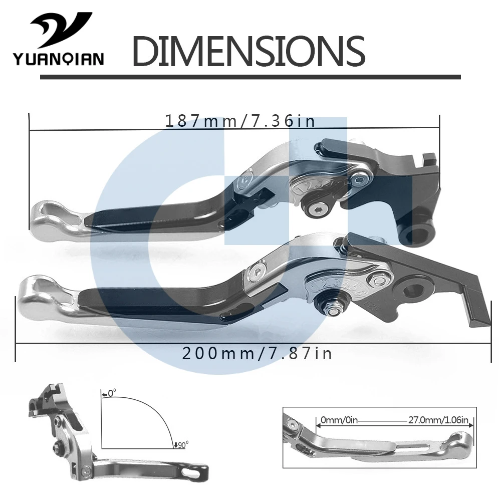 Аксессуары для мотоциклов с ЧПУ Регулируемые Рычаги Тормозная система сцепления