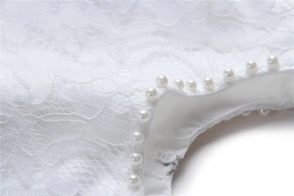 Детское кружевное платье с коротким рукавом на возраст 1 год|Платья| |